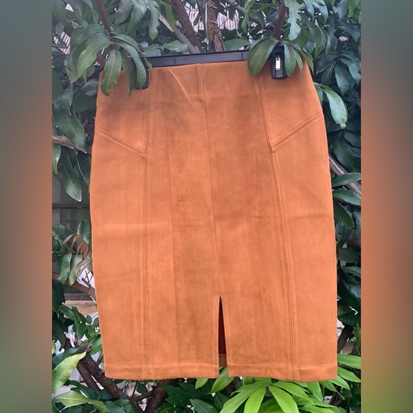 ✨⚡️💥 Marc New York Andrew Marc Skirt in Suede - Picture 4 of 9